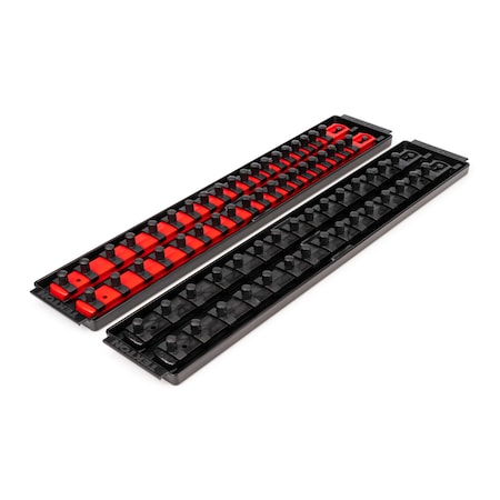 Tekton 3/8 Inch Drive Socket Rail and Tray Set (68-Tool) OST91901